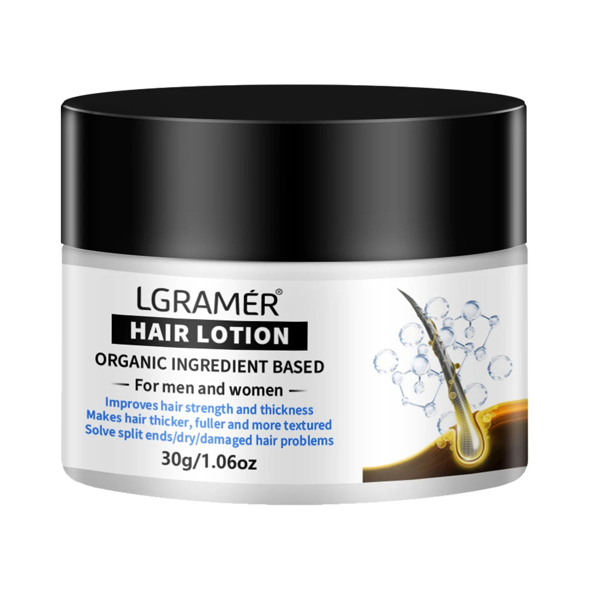 Hair Care Lotion Repairs Hair Damage Restores Glossiness Smoothness Strengthens Hair Toughness Nourishes Improves Hair Quality