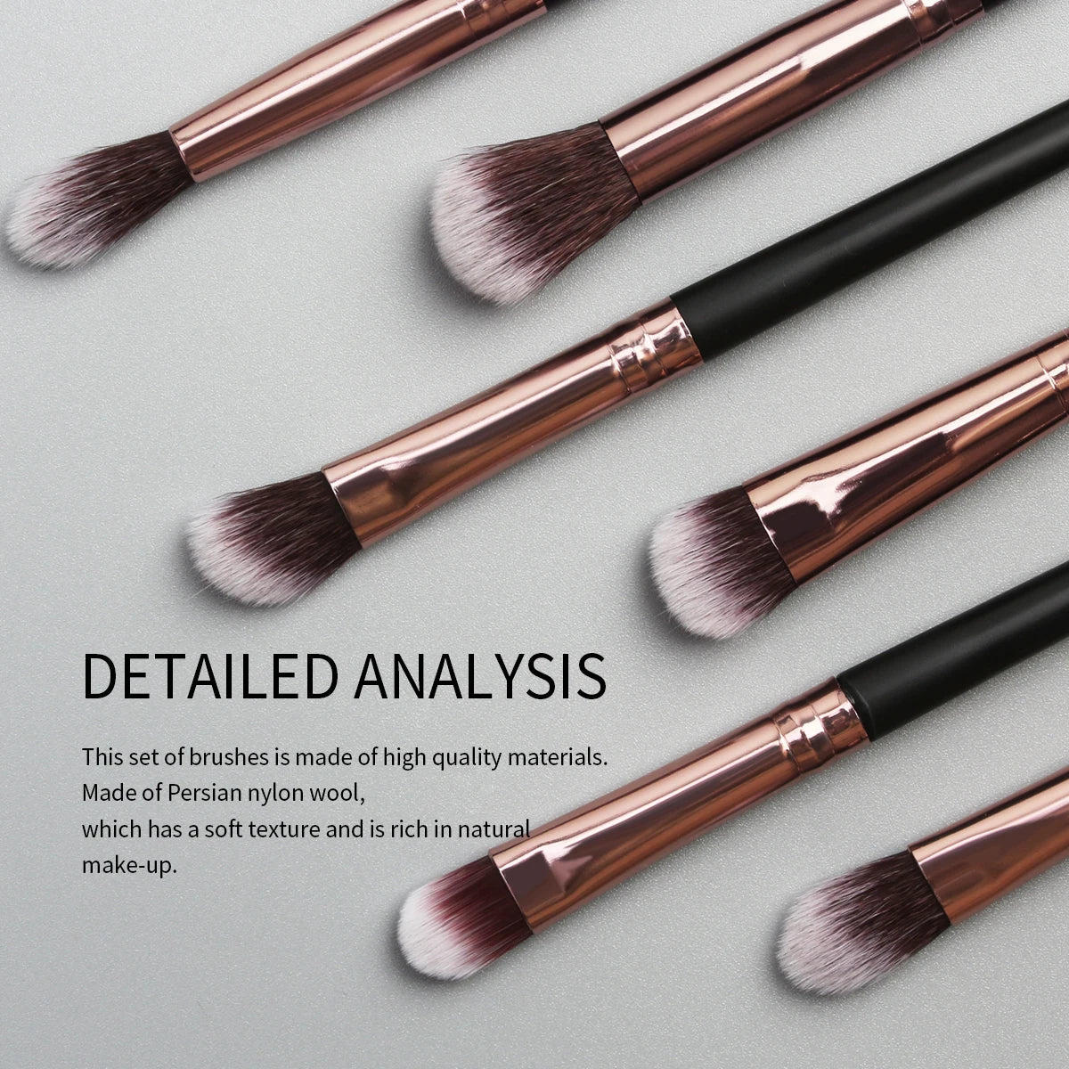 Eye Makeup Brush Sets 12pcs Makeup Tools Eye Shadow Brush Concealer Brush Blending Brush Lip Brush for Makeup Beginner Beauty