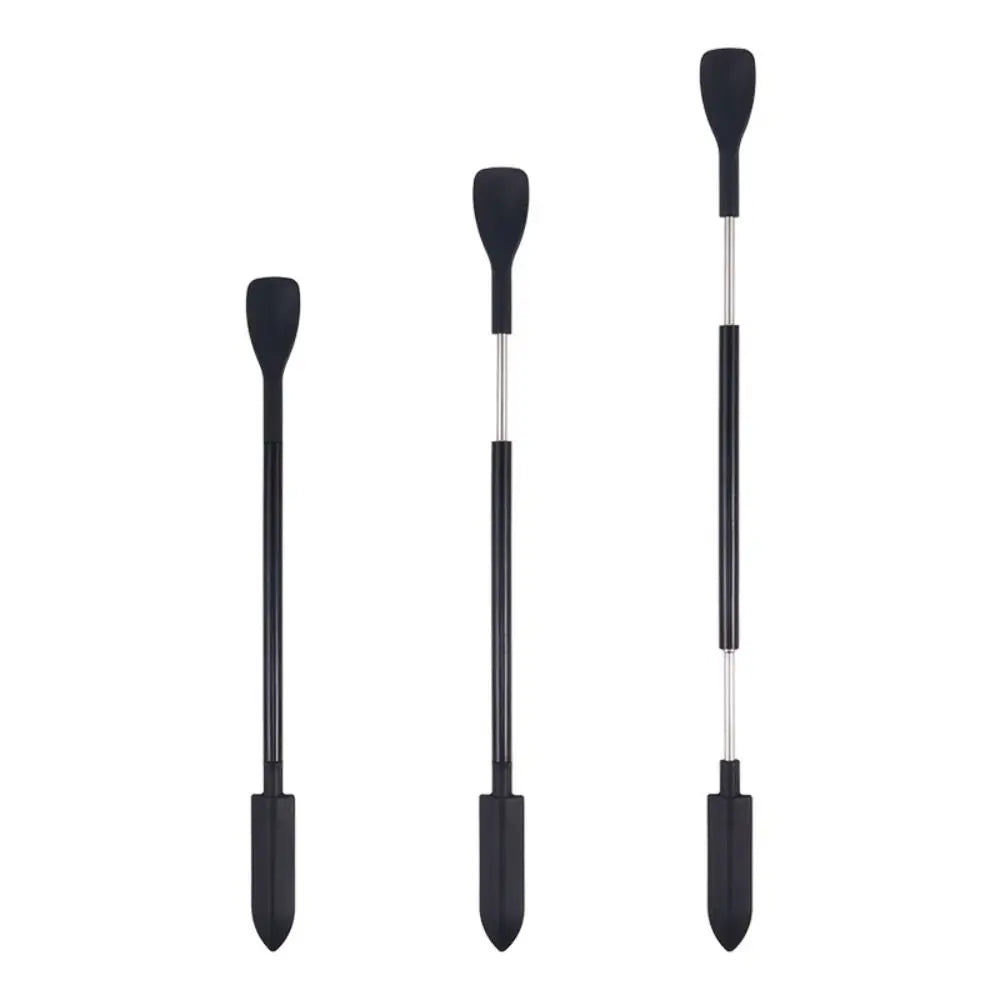Cosmetic Beauty Tools Oil Brush Face Mask Brush Makeup Brushes Deep Bottle Scraper Silicone Telescopic Spatula Cosmetics Spoon