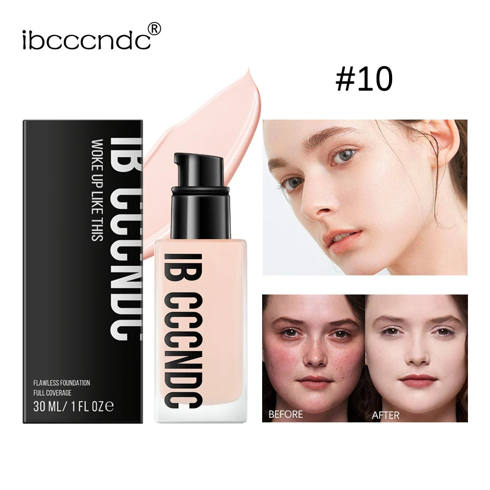 Make Up Foundation Cream for Face High Coverage Foundation Foundations Makeup Waterproof Korean Makeup Base Cosmetic Mist Cc Bb