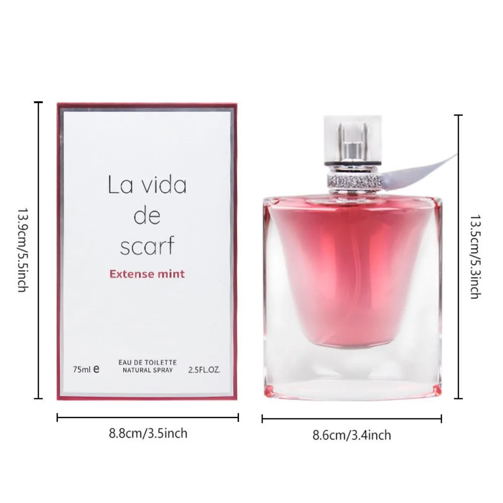 Women's Perfume - Long-Lasting Fresh Floral Fruity Fragrance, 75ml, Red Elegant Packaging, Perfect Gift  secret parfum