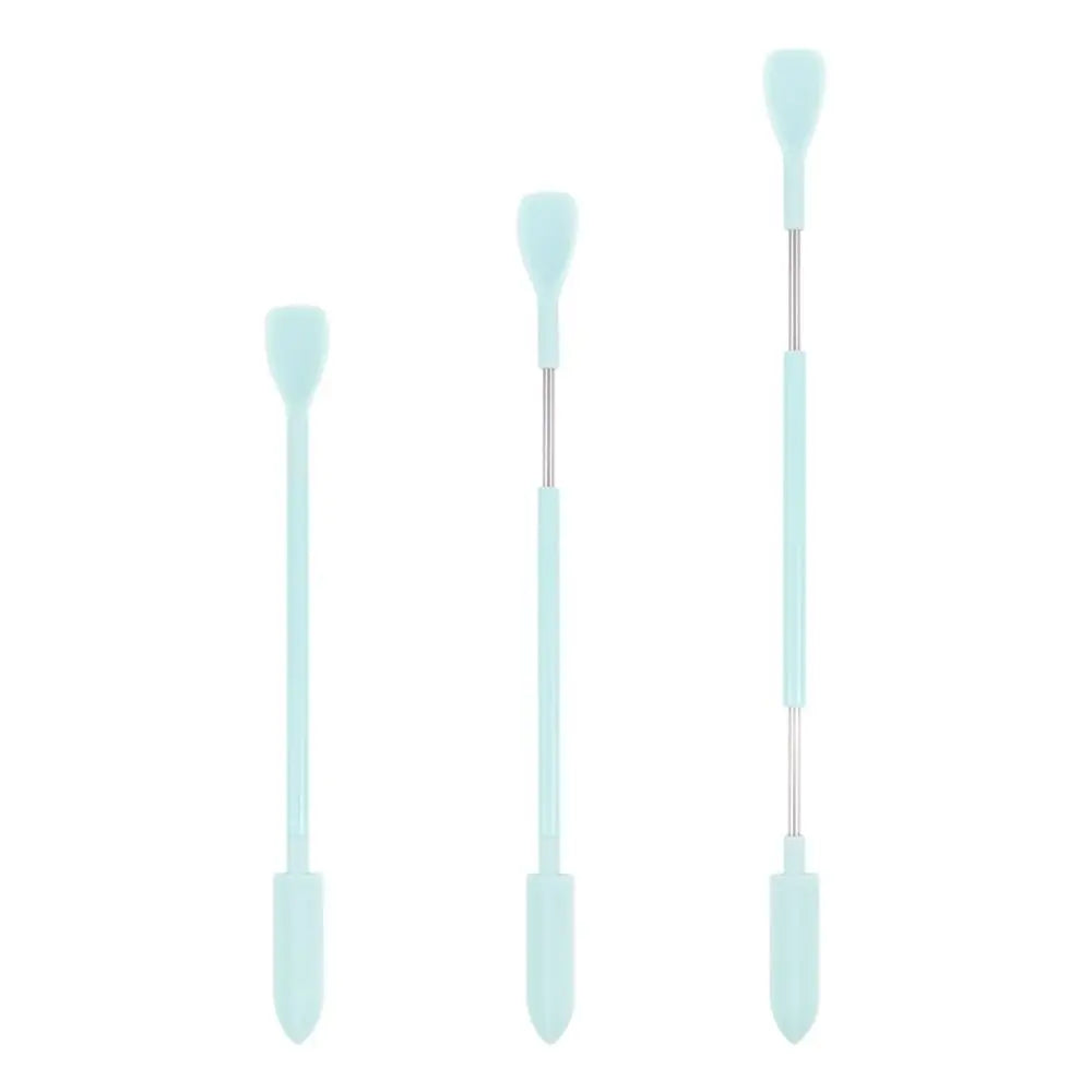 Cosmetic Beauty Tools Oil Brush Face Mask Brush Makeup Brushes Deep Bottle Scraper Silicone Telescopic Spatula Cosmetics Spoon